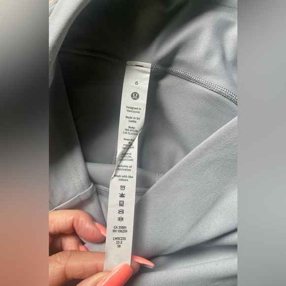 Lululemon Senseknit high rise running tights 28” - Picture 9 of 11